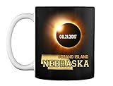 Grand Island Nebraska Eclipse 2017 - Ceramic Coffee/Tea Mug 11 oz