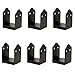 Simpson Strong-Tie APB66-6PK - Outdoor Accents Mission Collection ZMAX, Black Post Base