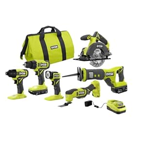 RYOBI - DIY電動工具5点セット Amazon.co.jp: 電動工具セット - 電動工具・エア工具: DIY・工具