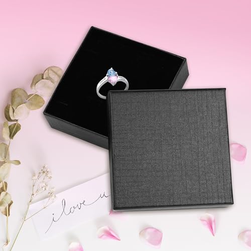 Personalized Rings for Women S925 Silver Birthstone Rings - Customized Mother's Day Gifts, Mom, Daughter and BFF Promise Rings, Custom Name Rings for Birthday, Engagement & Friendship Gifts4