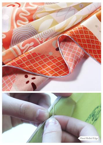 Grace Scarves 100% Silk Scarf, Large, Twill3