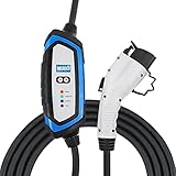 Lectron 240V 32 Amp Level 2 EV Charger with 21ft Long J1772 Cable & NEMA 14-50 Plug