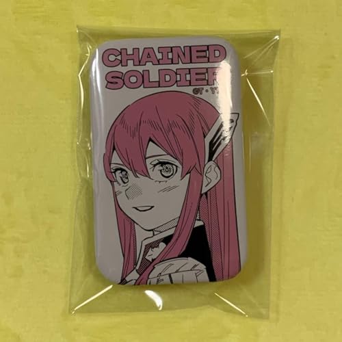 Mato Seihei no Slave Chained Soldier Shonen Jump+ Square Can Badge Jump Plus Jumpshot Mato Seihei no Slave Chained Soldier