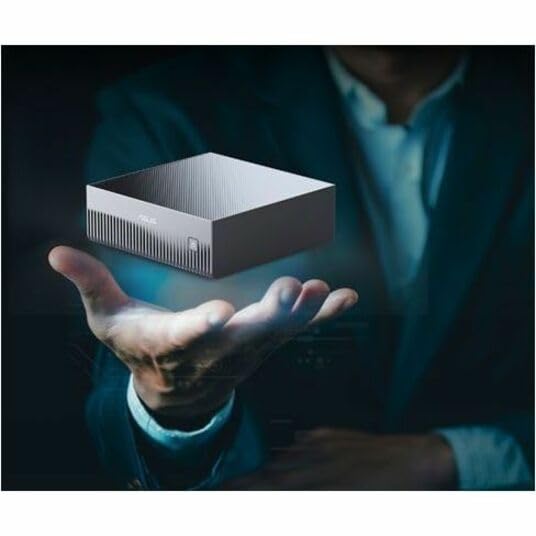 Image of ASUS Ascent GX10 AI Supercomputer, DGX Spark, NVIDIA GB10 Superchip, 128GB LPDDR5x, 2TB PCIe Gen4 NVMe SSD, Wi-Fi 7 & BT5.4, Agentic AI Ready, Supports OpenClaw, NemoClaw, Stackable Chassis