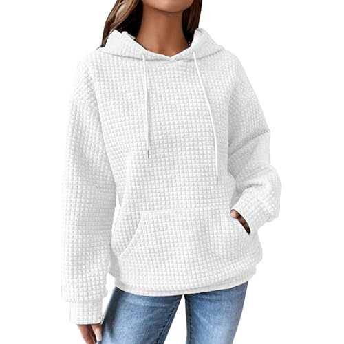 Womens Hoodies Casual Long Sleeve Drawstring...