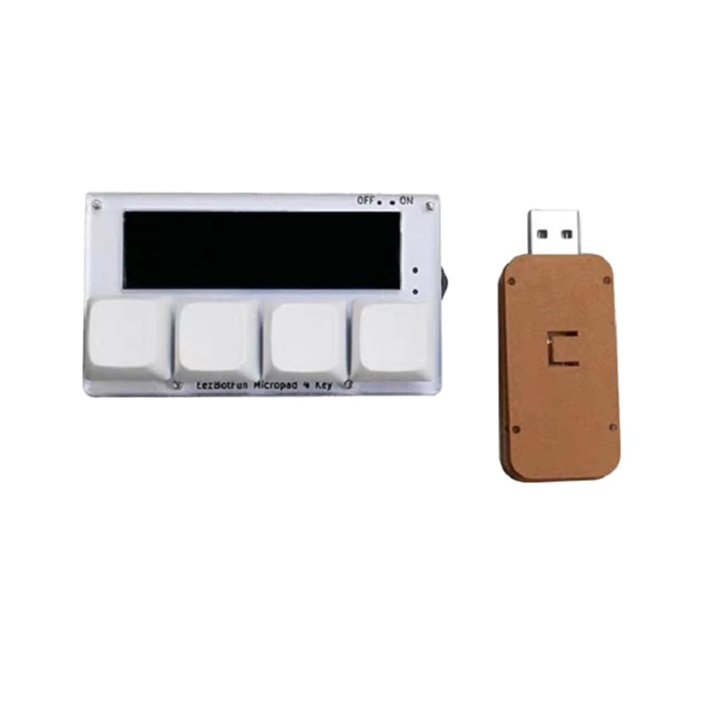 Clavier Macro Programmable sans Pilote avec Affichage Micropad - 8