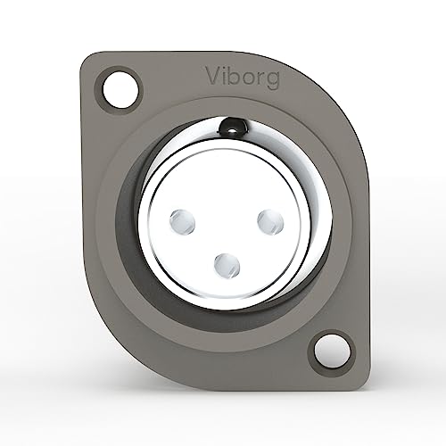Conector XLR hembra con recubrimiento en rodio miniatura 4