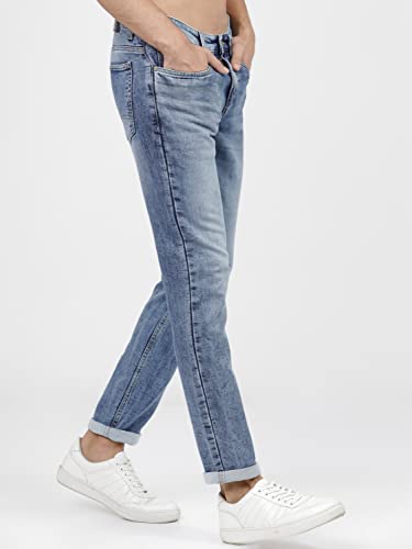 Image of KETCH Mens Blue Slim Fit Jeans