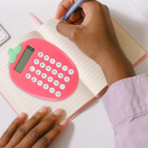 Calculadora para estudiantes de bolsillo solar portátil y compacta 7