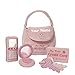 Personalized GUND My First Purse Plush Stuffed Baby Playset with Accessories