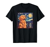 Photo Gallery golden retriever van gogh painting cute funny dog lover maglietta Photo Gallery golden retriever van gogh painting cute funny dog lover maglietta