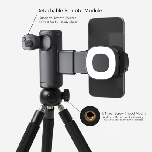 Joystick de 5 ejes en esta empuñadura de cámara para smartphone 6
