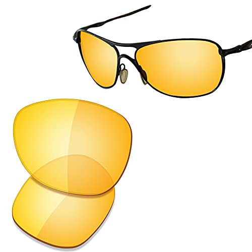 Image of SAUCER Premium Replacement Lenses & Rubber Kits for Oakley Crosshair New 2012 OO4060 | UV400 Protection, Anti-Scratch
