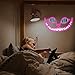 Cheshire Cat Neon Signs Alice in Wonderland Neon Light for Wall Art Decor, Smile Cat LED Lights for Dimmable LED Lights for Bedroom Man Cave Party Bar Background Decoration Birthday Gifts