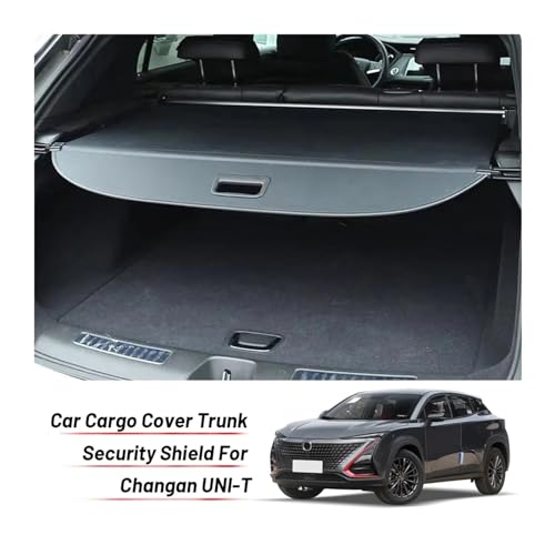 Housse de coffre pour Changan Uni-T 2020-2023 avec tablette rétractable