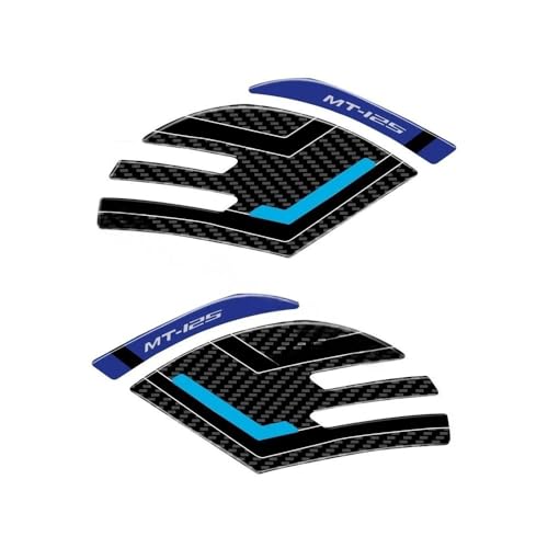 Protection réservoir moto MT125 2020-2023 autocollant de protection