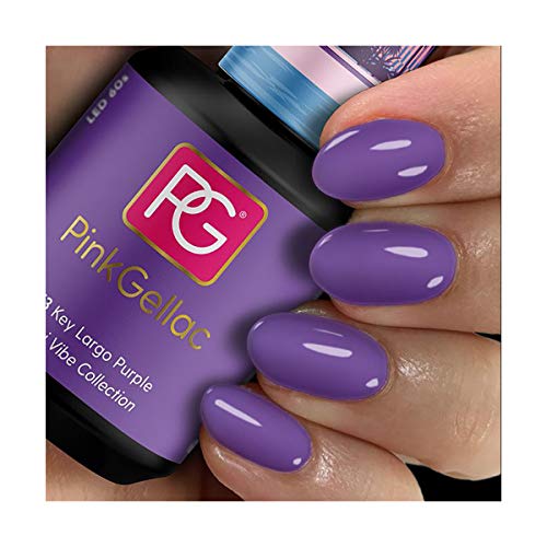 Pink Gellac 273 Key Largo Purple UV/LED Gel Polish