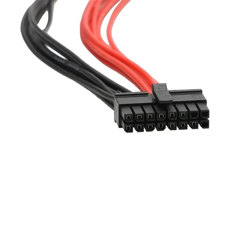 GreeSafety Accesorios para Drones 1PC 16 Agujeros 12S Hembra a 6S Conector Macho Cargador Lipo batería Equilibrio línea Cable Adaptador de Carga Cable de Enchufe for RC Planta UAV