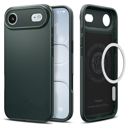 Coque iPhone Air mince Spigen verte idéale pour le quotidien urbain