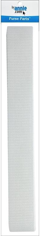 Polypropylene Strapping 1.5 inch White, 6 Yards – Heavy Duty Sewable Strap for Crafting, Bags, Totes, Duffels – Strong & Flexible, DIY Quilting & Embroidery Projects