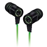 Razer Hammerhead Pro - Auriculares In-Ear, Con Micrófono, 3.5 mm, Negro/Verde (PC)
