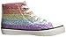 The Children's Place Girl's High Top Flip Fashion Sneaker Shoe, Multi Clr, Youth 5 Regular US Toddler