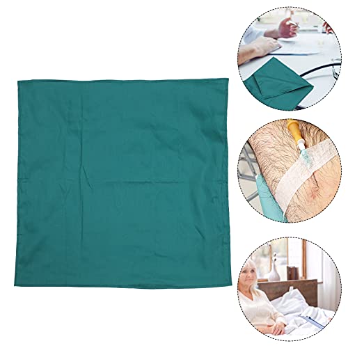 Ultechnovo 3Pcs Surgical Care Operating Comfortable Room Absorbent Towels Professional Home Cotton Practical Cloth Green Medical For Wrap Xcm Towel #TOP2