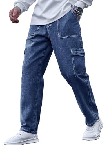 Image of JVX Jeans for Men || Men Jeans || Reguler Fit DenimJeans || CargoJeans (NJJ-03)