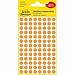 Produktbild AVERY Zweckform 10 x Markierungspunkte 8mm VE=416 Stück Leuchtorange