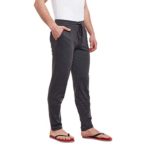 Image of BODYACTIVE Solid Color Men's Track Pants