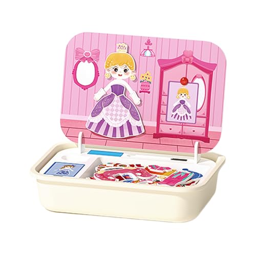 magnético de madera con caja de almacenamiento, juguete interactivo para padres y niños, a partir de 3, 4, 5, 6 años