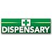 Dispensary Vinyl Banner 10 Feet Wide by 3 Feet Tall