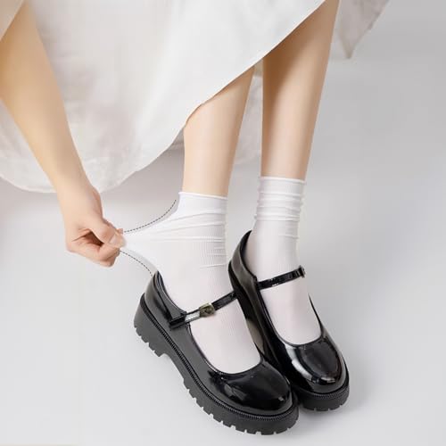 Image of 4 pairs of slouchy socks for women, lightweight velvet, with a baby like texture