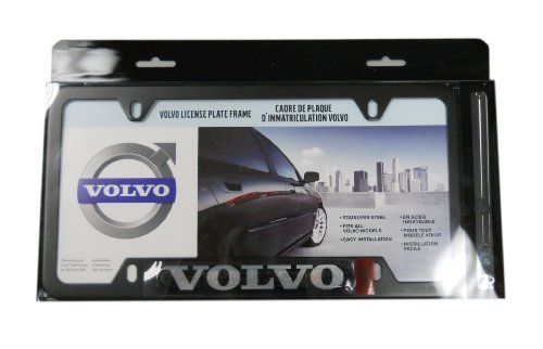 Volvo Genuine Black License Plate Frame XC60 XC70 XC90 V50 V70 S40 S60 S80#8640218