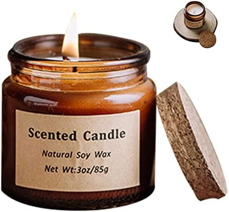 BUFU Soy Candles | Scented Candles for Women - Aromatherapy Candles for Home Scented, Natural Soy Wax for Stress Relief, Gifts for Women Mom Bath Spa Yoga