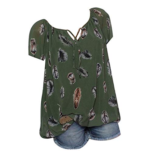 Fourth of July Clothing camo Tunic for Women Pocket Full of Sunshine Shirt Shirts and Blouses Plus Size Tunic Tops for Tops Blouses Plus Size Tops for Women Tops and Blouses Cotton Green XXXXL