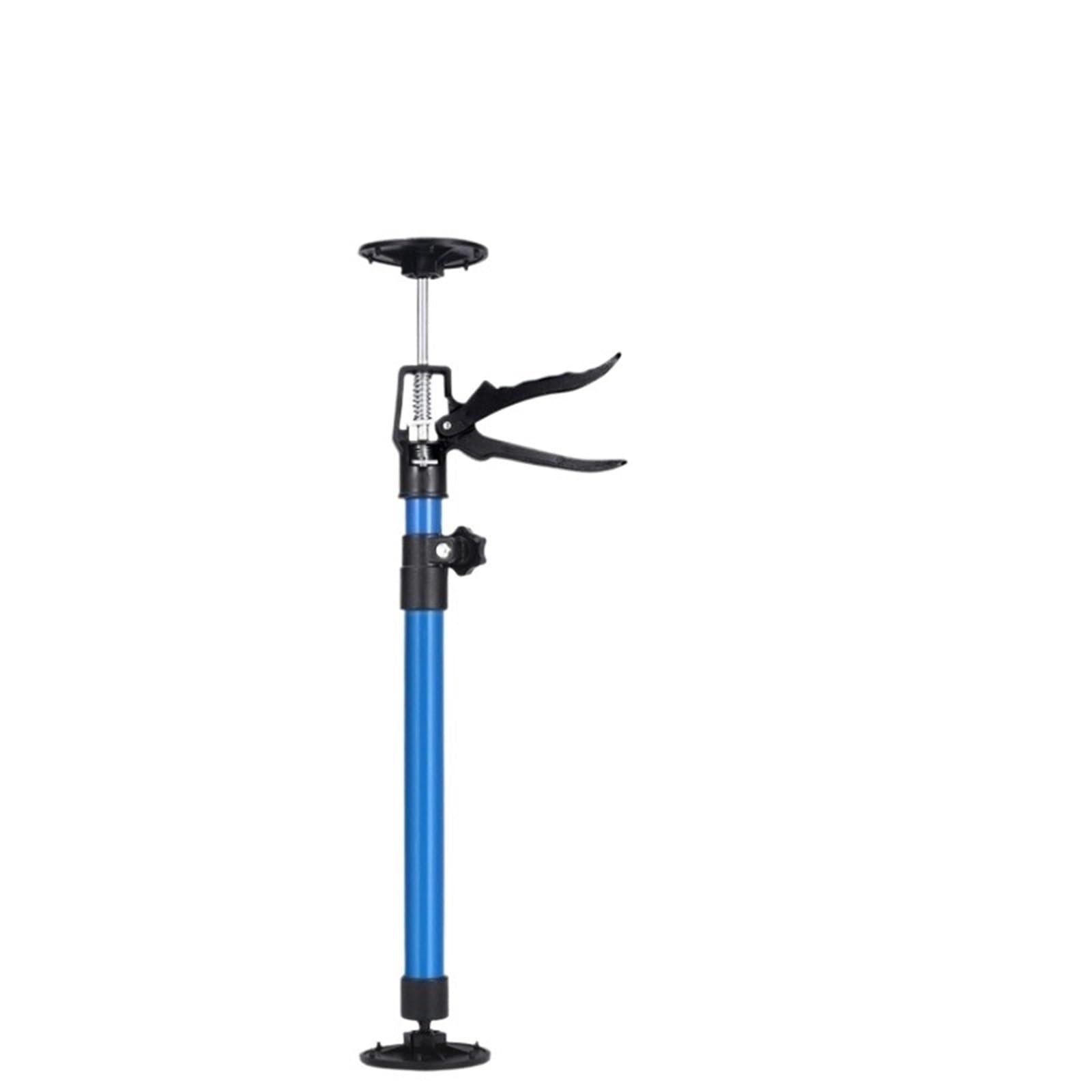 2 Pcs Woodworking Telescopic Support Rod Stainless Steel Cabinet Hanging Lifting Labor-Saving Installation Jack for Walls(Blue)