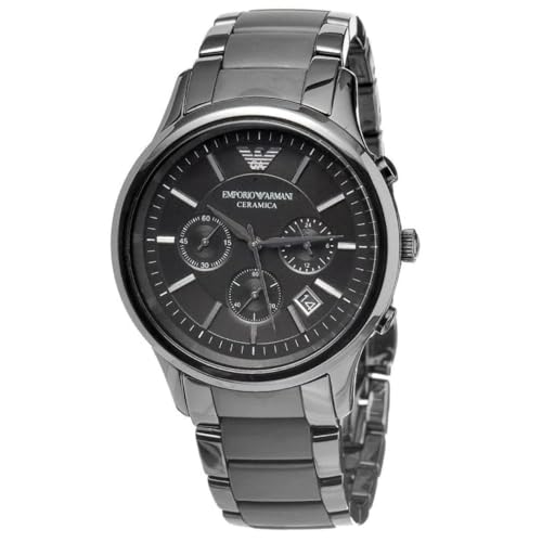 Armani Analogique AR1452, Noir, Bracelet
