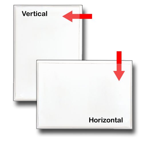 Storesmart® - Deluxe 4" X 6" Full Back Magnetic Photo Frames - 10-Pack - Sealed 3 Sides - H32304-10 #TOP1