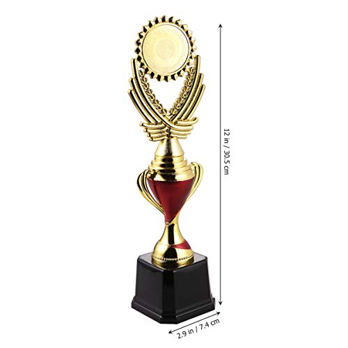 BESPORTBLE Gold Award Troféus Decoração de Trigo Estátuas de Troféu para Festas Celebrações Apreciaç