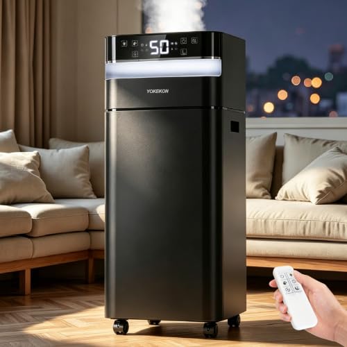 Image of YOKEKON Humidifier Large Room 5.8Gal /22L, Cool Mist Humidifiers for Home