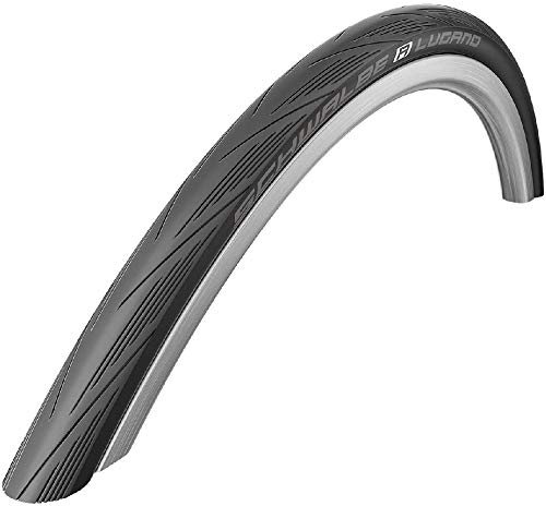 Schwalbe 11101051, Lugano K-Guard Unisex Adulto, B/Ws/B-Sk, 25-622 Hs471 Sic 50Epi