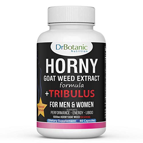 DrBotanic Nutrition Male & Female Performance Booster with Horny Goat Weed Extract