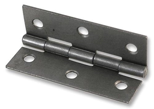 DURATOOL D00904 Steel Butt Hinge 3" (75mm) 2 Pack