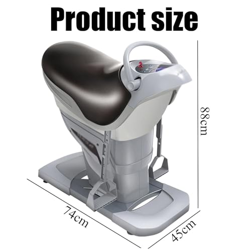Image of Electric Horse Riding Machine, Equestrian Simulation Trainer, Electric Abdominal Gym for Gym, Home(Gray)(Gray)(Gray)