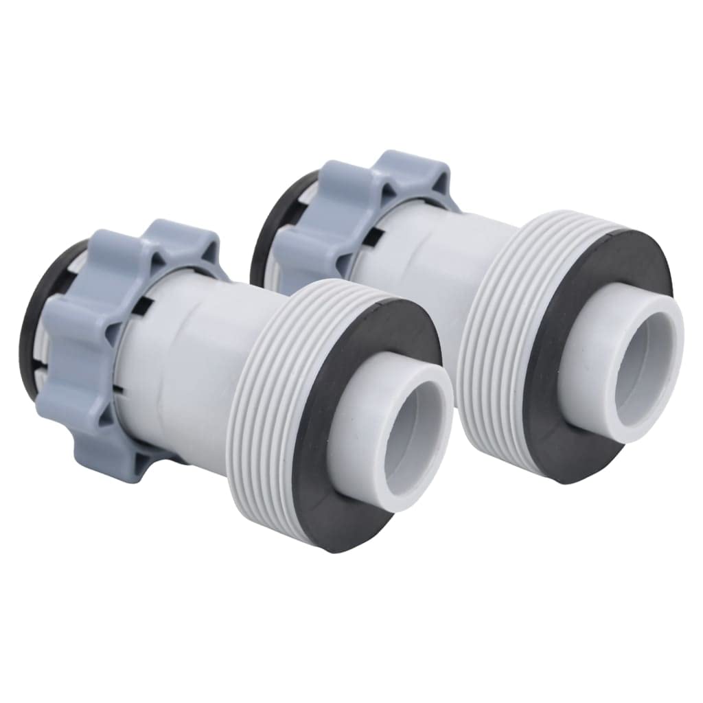 Vidaxl 2X Pool Hose Adapters Type B Pool Spa Hose Adapter Supply Equipment