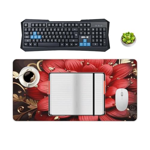 Desk Pad Protector Alfombrilla para Teclado y Mouse 24x12 Pulgadas miniatura 4