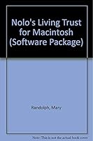 Nolo's Living Trust for Macintosh (Software Package) 0873371631 Book Cover