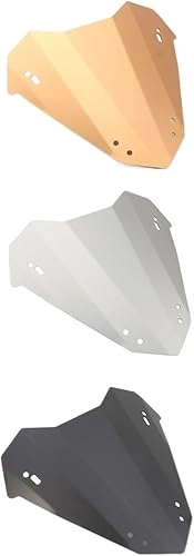 Miniatura 2 de Motorcycle Wind Deflector Motorcycle Accessories Windshield Windscreen Aluminum Kit Deflector Fit for Yamahaha X-MAX 300 2023 Motorcycle Windscreen