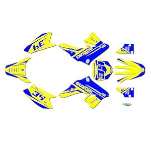 Kalair Gfx Graphics Kit For Suzuki Drz50 (2019-2024) Icon Series - Dirt Pit Bike Motorcycle Stickers, Dirtbike Racing Automotive Decal Motocross Accessories No-Plastics 10 41bjmsrbf3l. sl500 . ss300